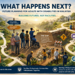 Future planning and long-term support pathways for autistic and disabled adults in Malaysia.